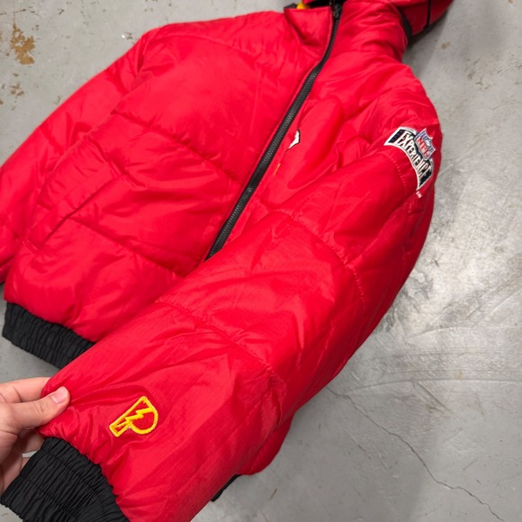 NEW Pro Player Vintage Kansas City Chiefs Reversible Jacket Large NWT Puffer Red - Picture 12 of 12
